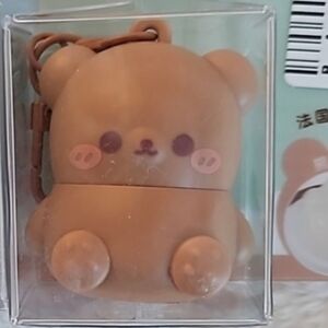 Milk & Mocha Bear Keychain Chapstick Lip Balm